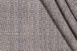 1 Yard Kenwood Woven Upholstery Fabric in Denim