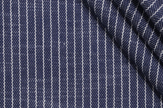 Schumacher Garter Stripe Woven Outdoor Fabric