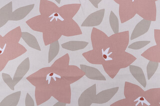 Magnolia Home Toulouse Printed Cotton Drapery Fabric in Blossom