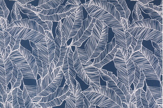 Premier Prints Pacific Printed Polyester Outdoor Fabric in Zaffre