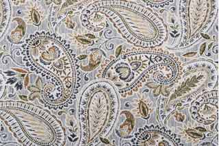 Richloom Arctic Printed Polyester Outdoor Fabric in Stone