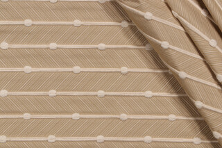 Scalamandre Balen Woven Upholstery Fabric in Travertine