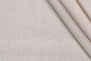 P Kaufmann Luna Woven Linen Decorator Fabric in Sea Salt 