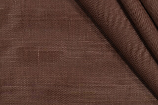 P Kaufmann Luna Woven Linen Decorator Fabric in Tobacco 