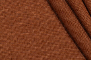 P Kaufmann Luna Woven Linen Decorator Fabric in Sienna 