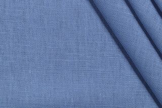 P Kaufmann Luna Woven Linen Decorator Fabric in Cornflower 