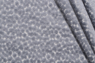 P Kaufmann Burnham Velvet Upholstery Fabric in Frost 