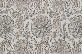Belle Maison Juliana Printed Cotton Drapery Fabric in Sage 