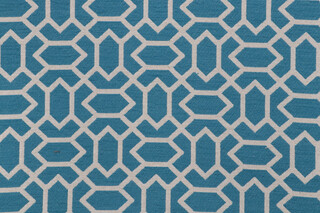 Halon Woven Chenille Upholstery Fabric in Pacific 