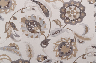 Mill Creek Vochella Woven Upholstery Fabric in Cement