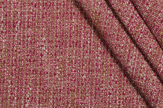 Mayaro Woven Upholstery Fabric in Berry