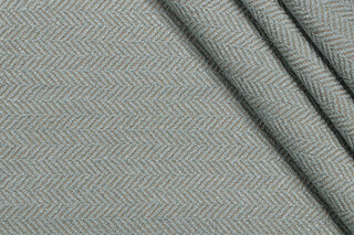 Thibaut Ellis Herringbone W72944 Woven Upholstery Fabric in Robin&#39;s Egg