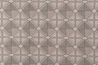 Belle Maison Octavius Printed Linen Blend Drapery Fabric in Walnut 