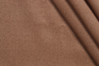 Ambition Backed Velveteen Decorator Fabric in Doe