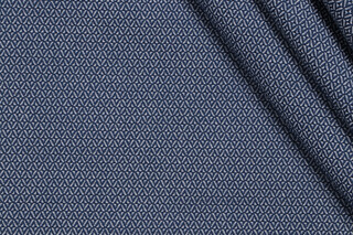 Sydney Woven Upholstery Fabric in Navy