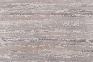 Stripe Woven Chenille Upholstery Fabric in Stone