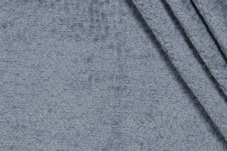 Moody Woven Chenille Upholstery Fabric in Delft