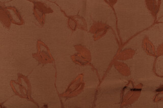 Grey Watkins Maharajah Woven Decorator Fabric in Chestnut