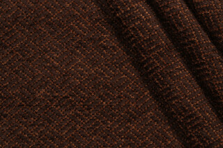 Fonthill Oakdale Chenille Upholstery Fabric in Espresso
