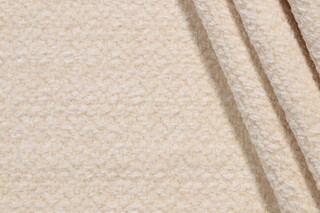 Scalamandre Skyline Chenille Upholstery Fabric in Froth