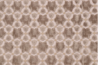 Beacon Hill Cordoba Star Velvet Upholstery Fabric in Granite