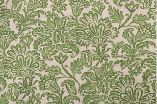 Tommy Bahama Batiking Printed Polyester Outdoor Fabric in Aloe