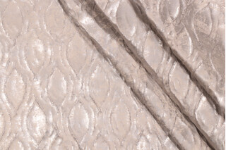 PK Lifestyles Dominique Damask Decorator Fabric in Pewter