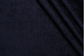 P Kaufmann Lucca Woven Chenille Upholstery Fabric in Ink