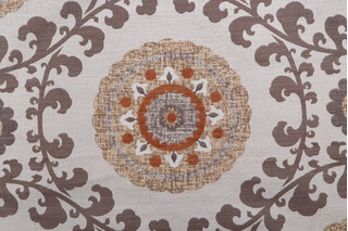 Leslie PT164 Woven Chenille Upholstery Fabric in Amber