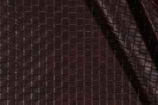 Scalamandre Cody Vinyl Upholstery Fabric in Cordovan