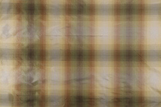 Scalamandre Ombre Silk Square Decorator Fabric in Gold/Taupe/Olive