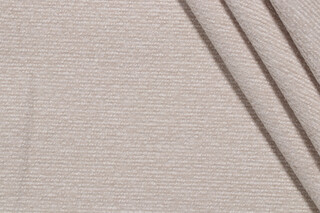 Crypton High Performance Woven Chenille Upholstery Fabric in Ivory