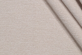 1 Yard Crypton High Performance Woven Chenille Upholstery Fabric in Oyster