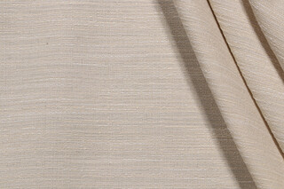 Scalamandre Woven Chenille Upholstery Fabric in Creme 