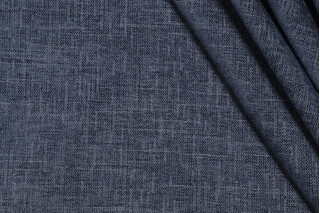 PK Lifestyles Remy Woven Chenille Upholstery Fabric in Denim