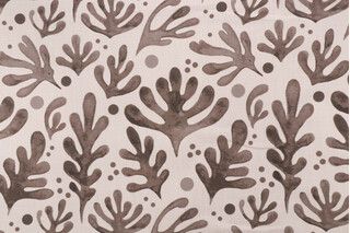 Terrasol - Matisse Printed Acrylic Outdoor Fabric in Taupe