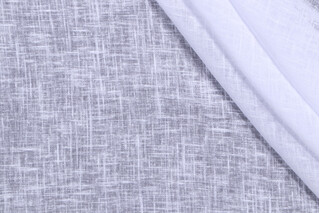 Lino Textiles Alcapulco 118 inch Sheer Drapery Fabric in White