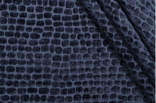 P Kaufmann Hera Performance Woven Chenille Upholstery Fabric in Midnight