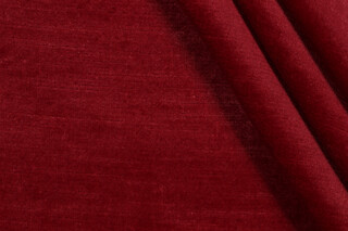 Scalamandre Persia Velvet Upholstery Fabric in Coral