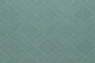 Grey Watkins Vasse Woven Decorator Fabric in Mayfair Green 