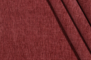 Crypton Bennett High Performance Woven Chenille Upholstery Fabric in Rouge 