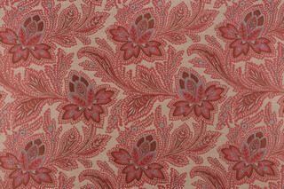 Fabricut Rater Woven Upholstery Fabric in Rouge