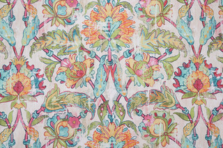 Covington Hermes Printed Polyester Drapery Fabric in 78-Confetti 