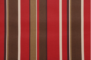 Richloom Solarium Monserrat Printed Polyester Outdoor Fabric in Red 