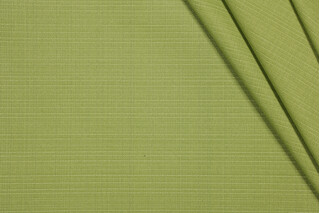 Forsyth Printed Slubbed Polyester Outdoor Fabric in Kiwi 