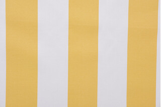 Cabana Printed Polyester Outdoor Fabric in Yellow 