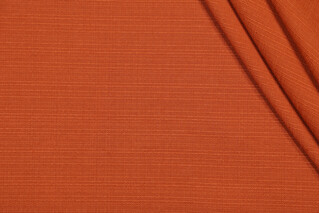 Solid Woven Polyester Outdoor Fabric in Cinnabar 