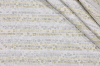 Grey Watkins Light Dance Woven Upholstery Fabric in Mints 