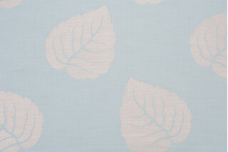 Fonthill Pelican Point Damask Upholstery Fabric in Surf 