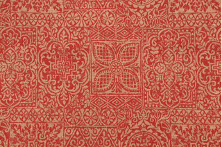 Covington Normandy Woven Upholstery Fabric in 318-Persimmon